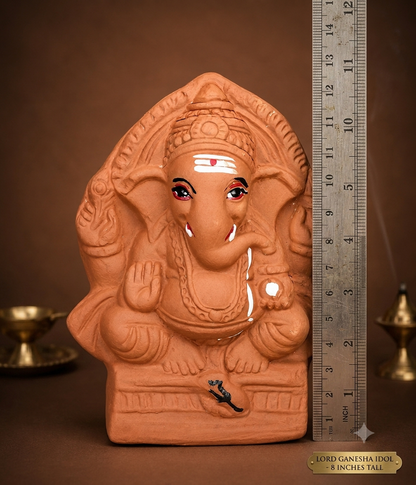 Plantable Ganesha Idol — Eco-Friendly Clay | Ganesh Chaturthi 2026
