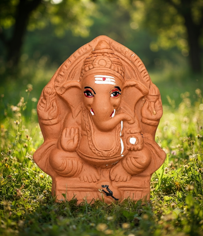 Plantable Ganesha Idol — Eco-Friendly Clay | Ganesh Chaturthi 2026
